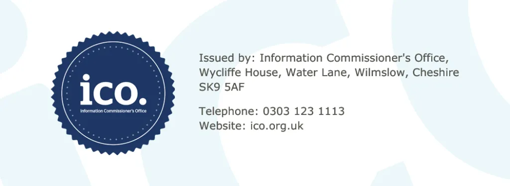 Information Commissioner's Office Certification